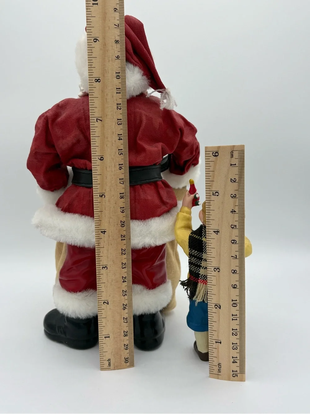 Possible Dreams Clothtiques Santa’s Grab Bag 713158 Box Tag Child 1997